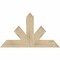 Ekena Millwork Saratoga Rough Sawn Timber Gable Bracket, Douglas Fir, 48"W x 28"H x 2"D x 6"F, 14/12 Pitch GBW048X28X0206SAR00RDF - alternate 1